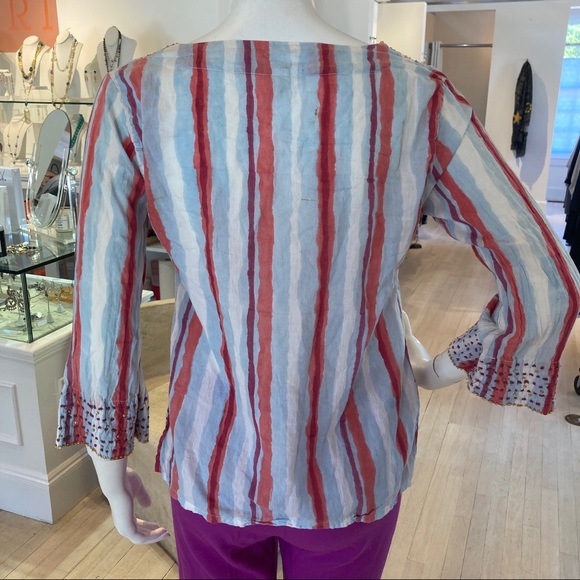 Kerry Cassill Beaded and Embroidered Tunic - Picture 2 of 8